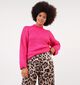 Pieces Nell Fuchsia Gebreide trui voor dames (344977)
