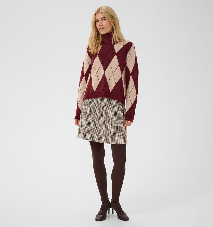 Culture Birsen Jupe mi-longue en Gris pour femmes (380487)