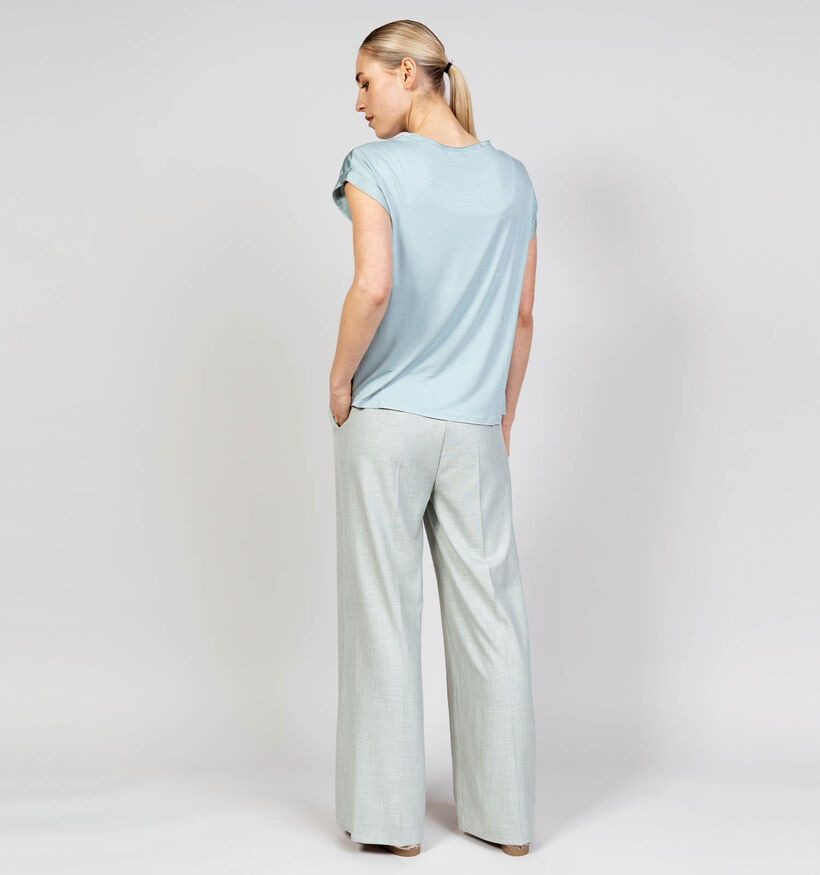 Vila Ellette T-shirt en Vert pour femmes (368064)