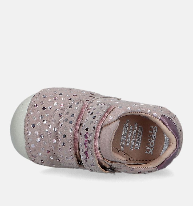 Geox Tutim Chaussures pour bébé en Rose pour filles (328502) - pour semelles orthopédiques
