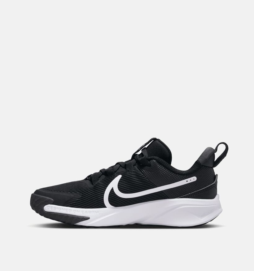 Nike Star Runner 4 Zwarte Sneakers voor jongens, meisjes (356491) - geschikt voor steunzolen