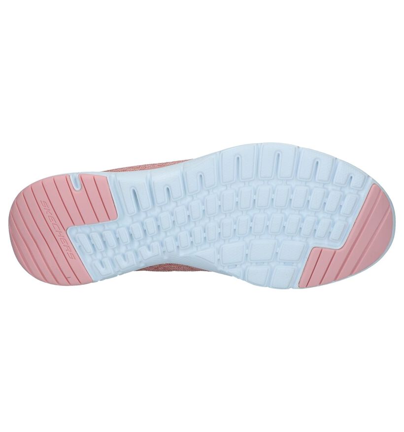 Roze Runners Skechers Flex Appeal 3.0 in stof (240439)