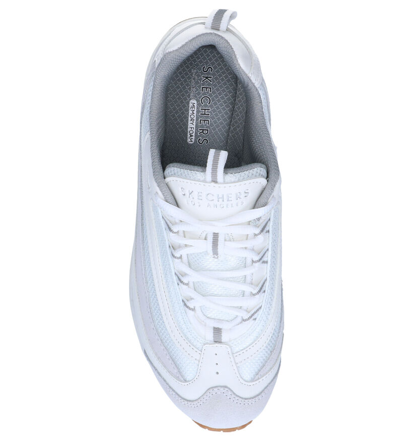 Skechers Uno Roundabout Baskets en Blanc en daim (254208)