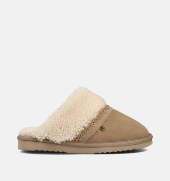 Warmbat Pantoufles Beige