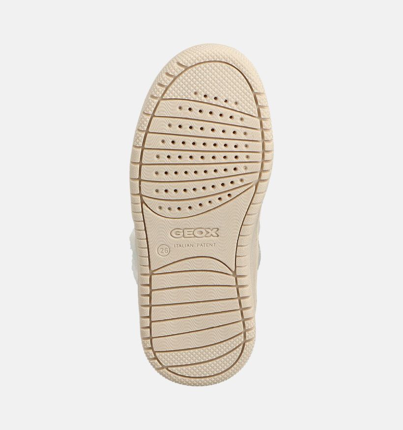 Geox Washiba Witte Hoge Schoenen voor meisjes (361943) - geschikt voor steunzolen