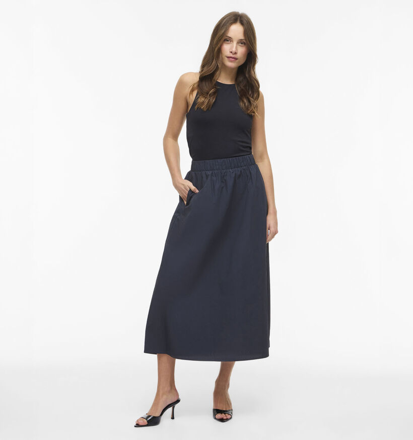 Vila Sophie Ankle Skirt Donkerblauwe Rok voor dames (374268)
