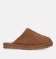 Warmbat Barron Pantoufles en laine en Cognac pour hommes (330226)