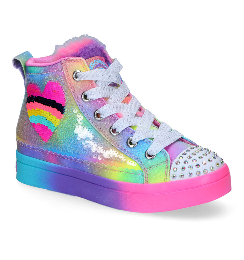 Skechers Twi-Lites Multicolore Sneakers voor meisjes (318185)