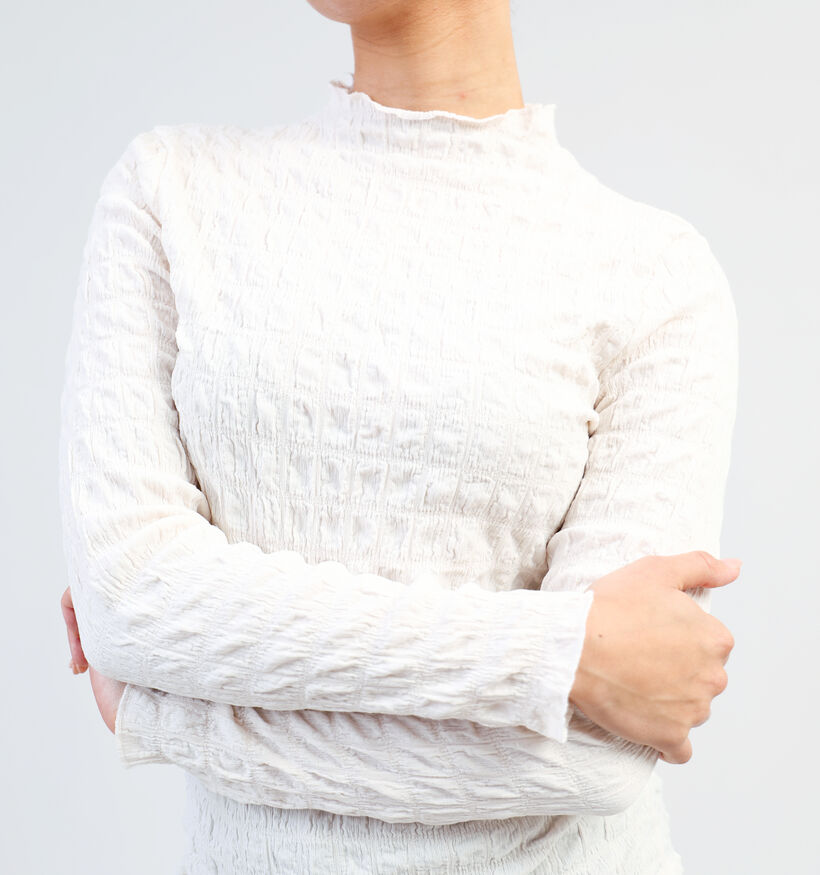 Vila Spartia Funnel Neck T-shirt en Noir pour femmes (337678)