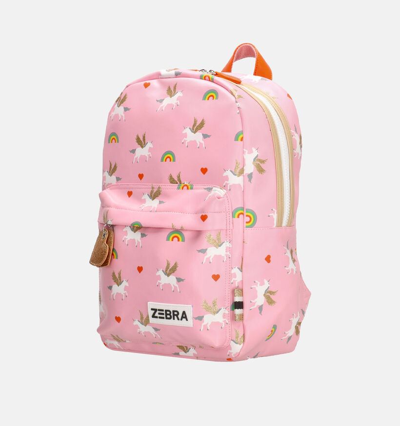 ZEBRA Rainbow Unicorn Sac à dos en Rose pour filles (364763)