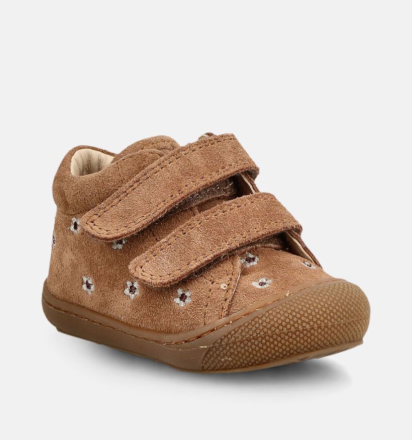 Naturino Cocoon Chaussures b&eacute;b&eacute; en Marron pour filles (380196) - pour semelles orthop&eacute;diques