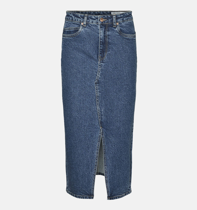 Vero Moda Veri Jupe en jeans en Bleu pour femmes (344055)