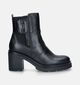 NeroGiardini Bottines avec talon carré en Noir pour femmes (347558)