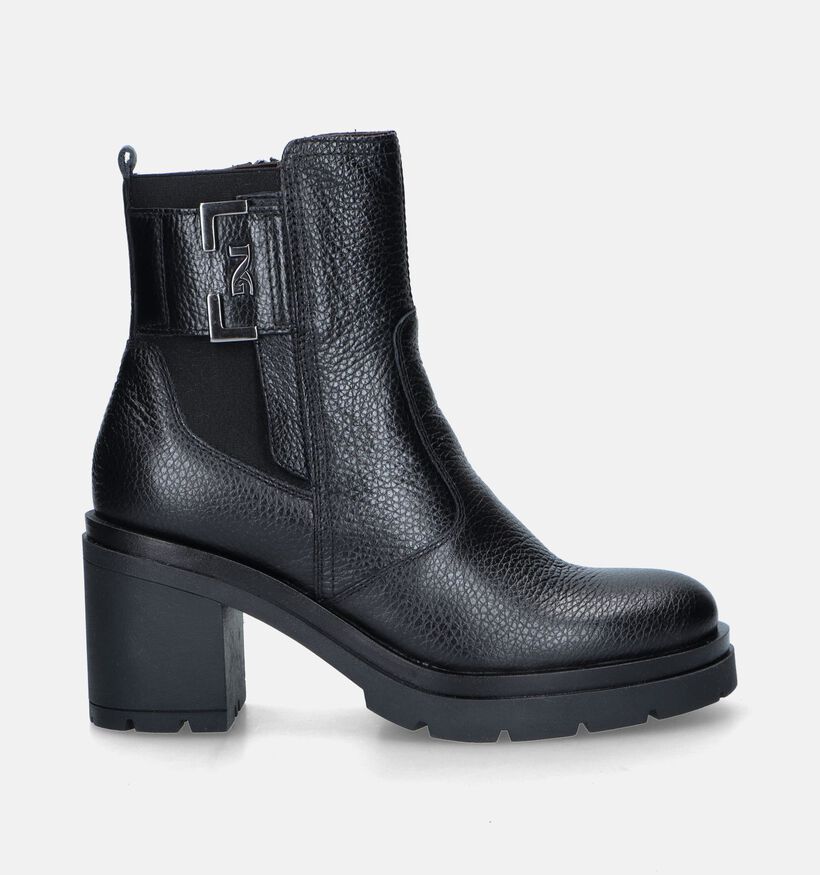 NeroGiardini Bottines avec talon carré en Noir pour femmes (347558)
