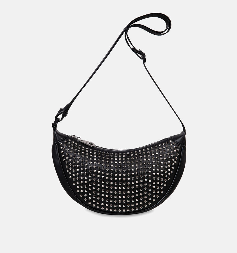 Laurent David Studs Sac porté croisé en Noir pour femmes (358048)