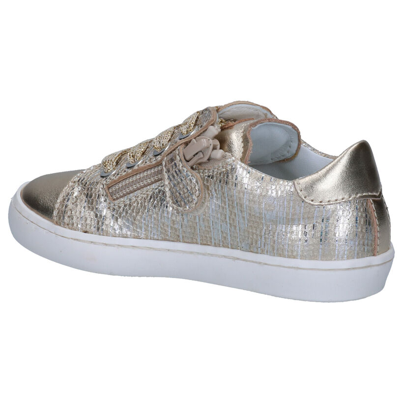 Beberlis Gouden Sneakers in leer (271457)