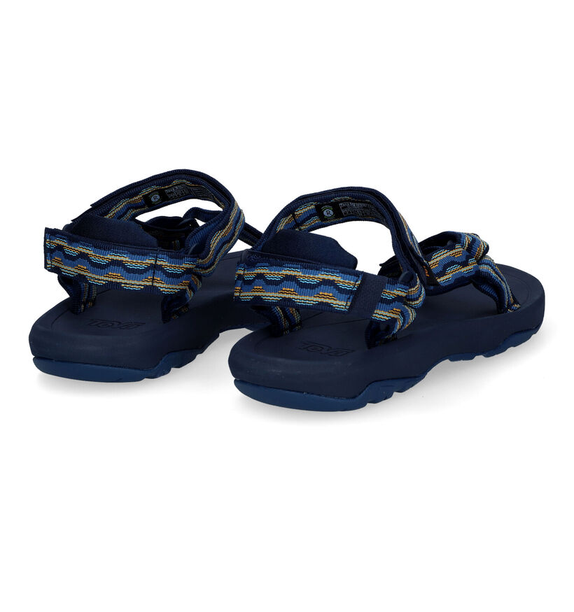 Teva Hurricane Blauwe Sandalen in stof (322218)