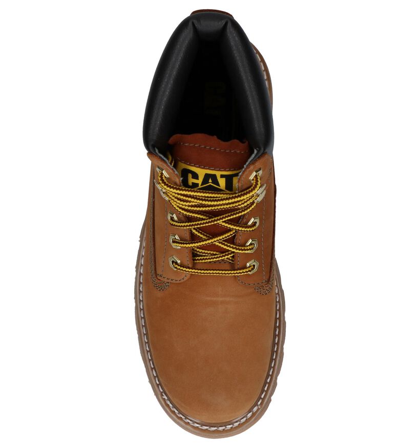 Caterpillar Bottines en Marron en cuir (256931)