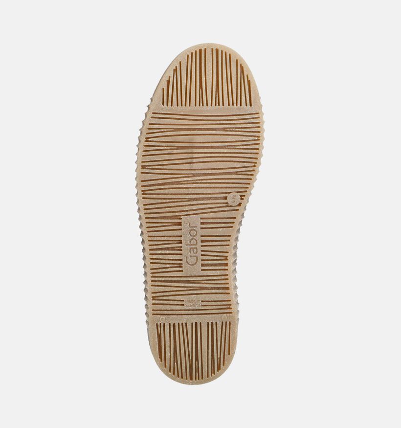 Gabor Cognac Sneakers voor dames (380053) - geschikt voor steunzolen