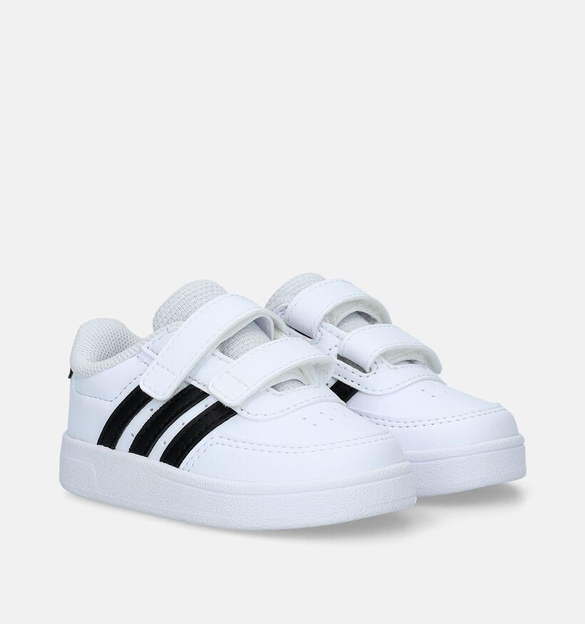 adidas Adventage CF Baskets pour bébé en Blanc pour filles, garçons (332113) - pour semelles orthopédiques