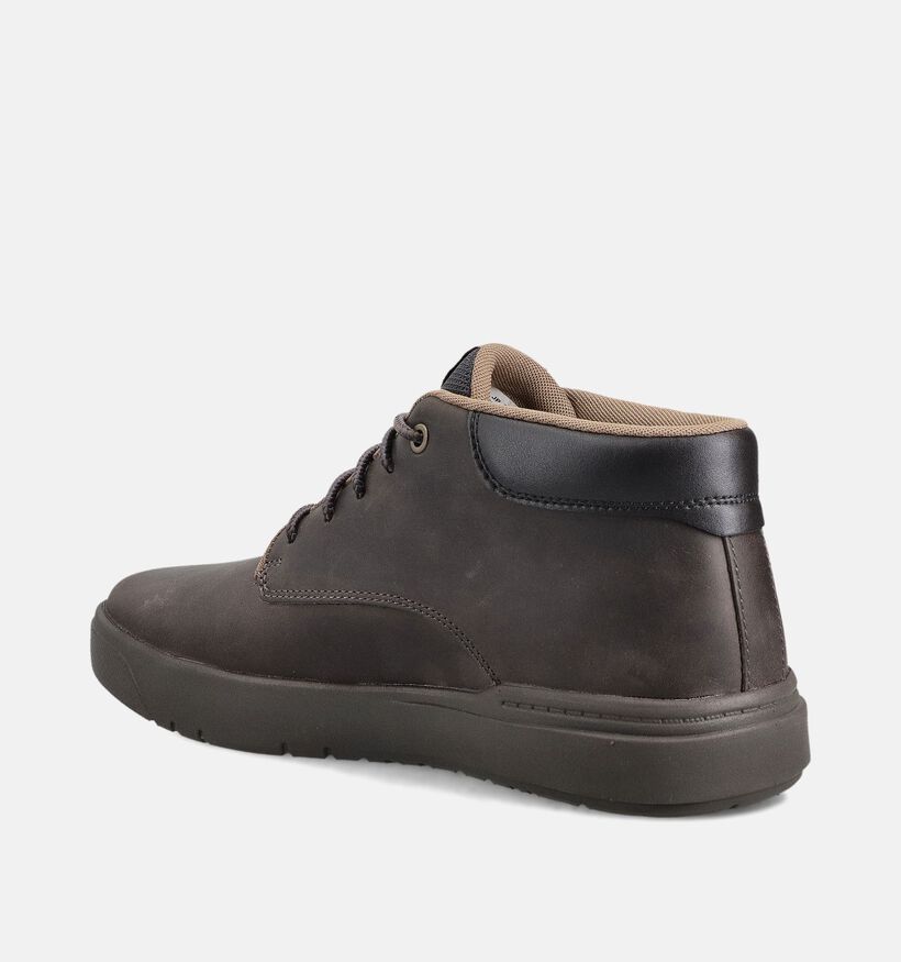 Timberland Seneca Bay Mid Grijze Veterschoenen voor heren (360334) - geschikt voor steunzolen