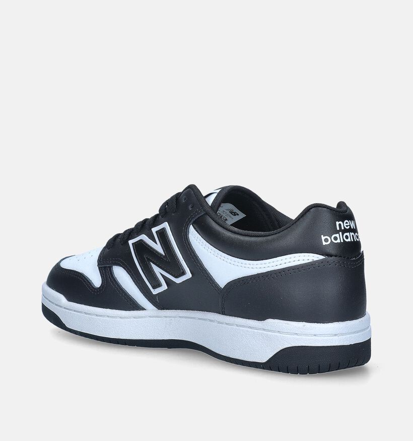 New Balance BB 480 Zwarte Sneakers voor heren, jongens (350078) - geschikt voor steunzolen