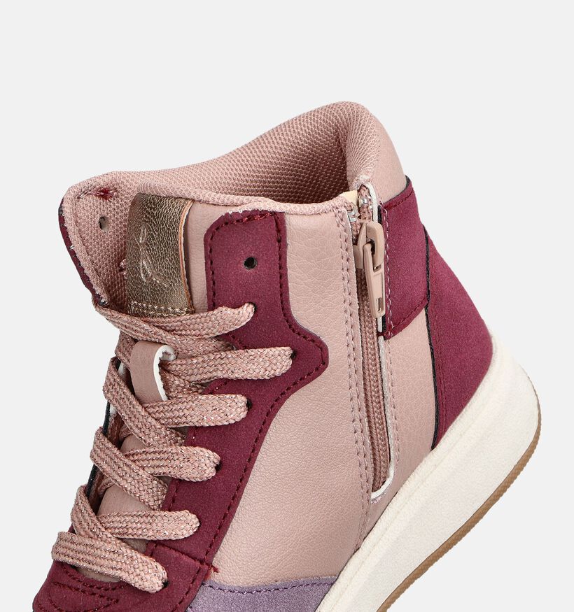 Milo & Mila Chaussures hautes en Bordeaux pour filles (363212) - pour semelles orthopédiques