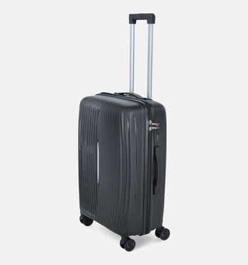 Love To Travel Reiskoffers Zwart/Taupe/Rood/Groen