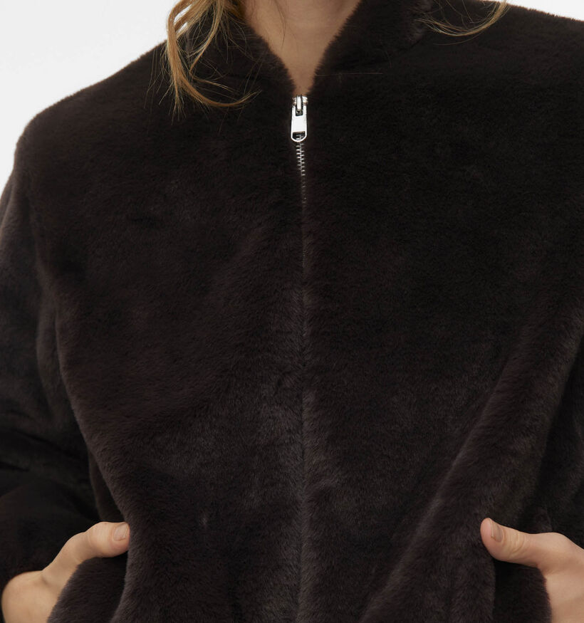 Vero Moda Sonjaliga Donkerbruine Korte Jas voor dames (377547)