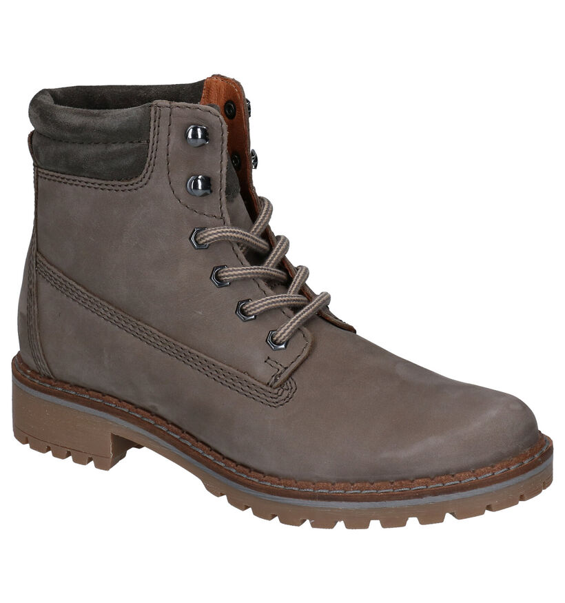 Dazzle Oranje Boots in nubuck (278832)