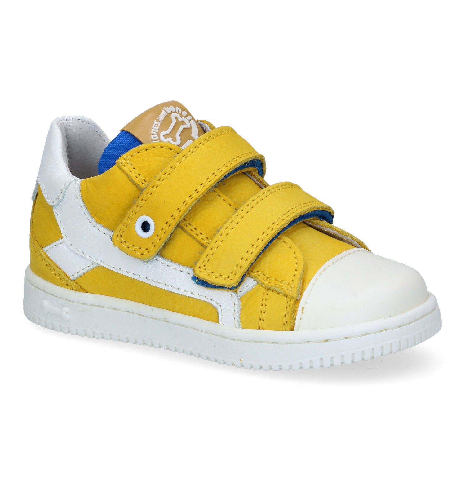 STONES and BONES Niel Gele Velcroschoenen Jongens Babyschoenen Online op TORFS.BE