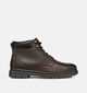 Geox Andalo Donkerbuine Boots met Veter en Rits voor heren (377698) - geschikt voor steunzolen