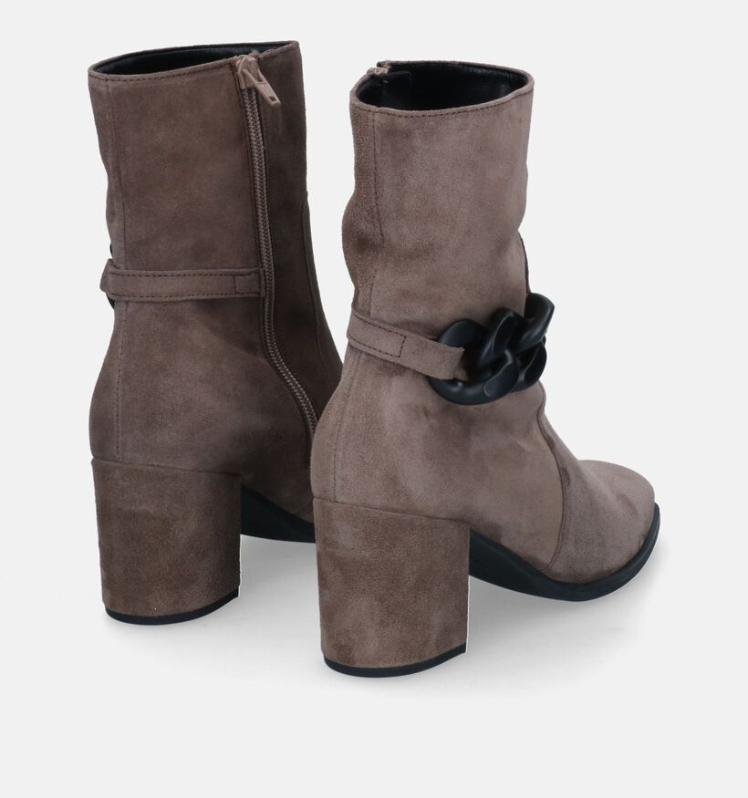 Gabor Bottines à talons en Beige pour femmes (315235)