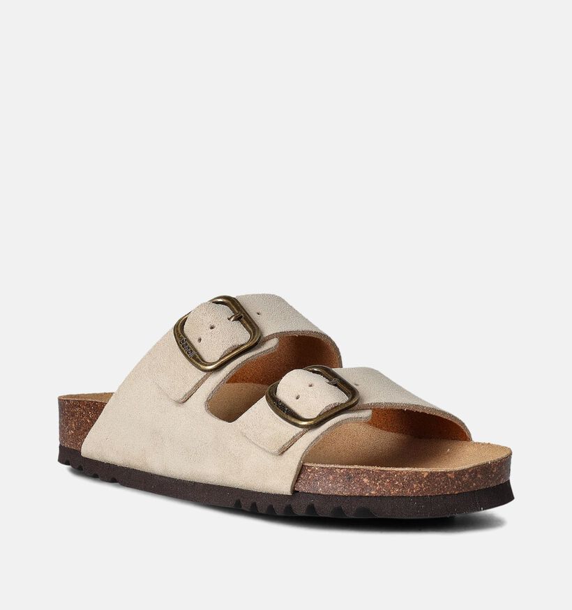 Scholl Josephine Beige Slippers voor dames (357564)