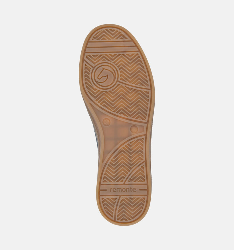 Remonte Chaussures à lacets en Noir/Marron pour femmes (360400) - pour semelles orthopédiques