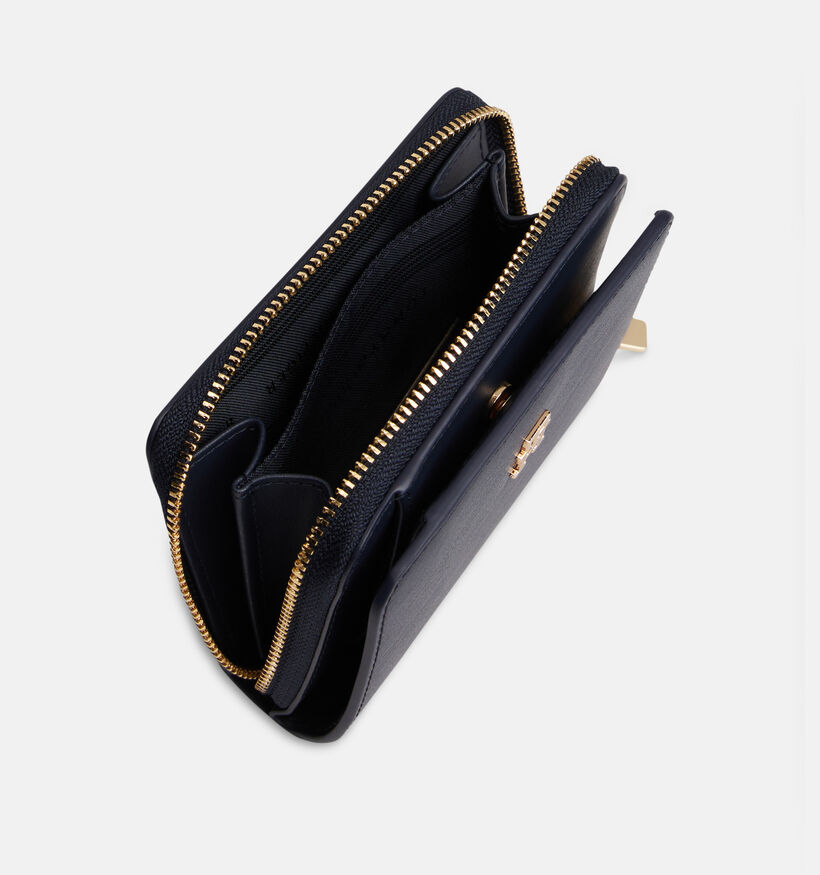 Tommy Hilfiger Icon Space Blue Porte-monnaie zipp&eacute; en Bleu pour femmes (379511)