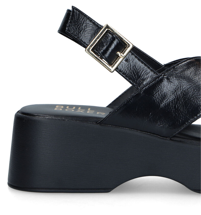 Bullboxer Ecru Plateausandalen voor dames (334999)