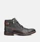 Rieker Grijze Veterboots voor heren (363514)
