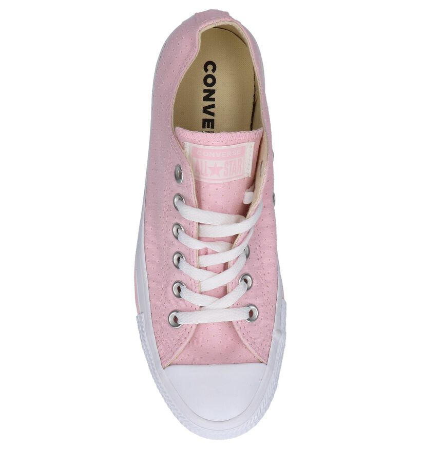 Converse Chuck Taylor AS Baskets en Beige en textile (287162)