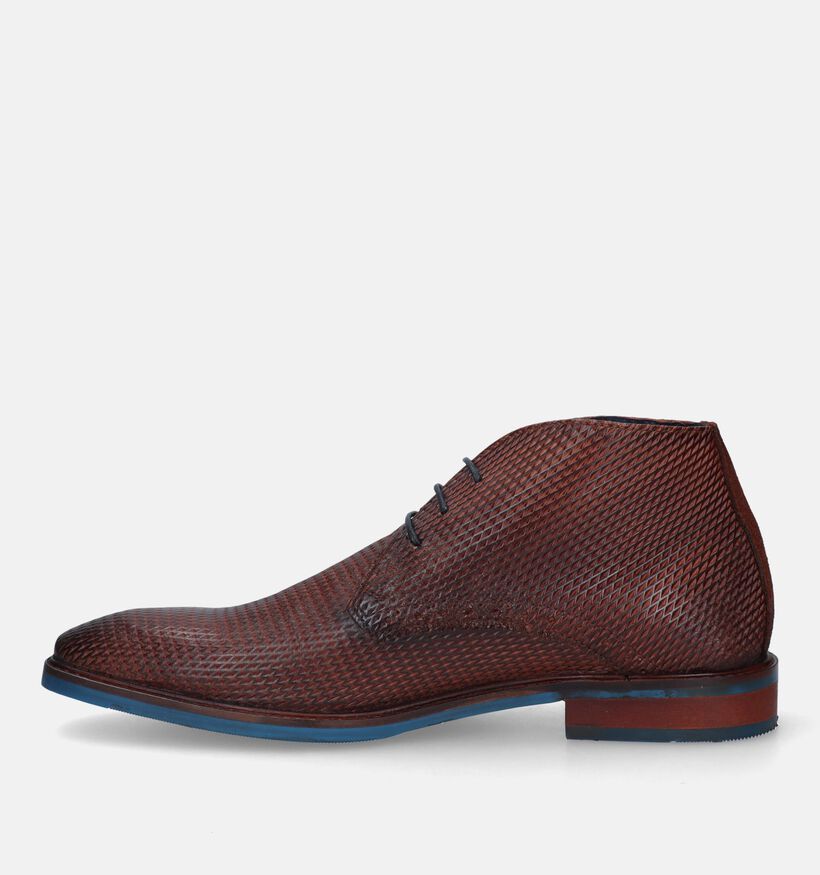 Via Borgo Chaussures classiques en Cognac pour hommes (330336)