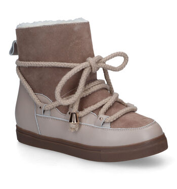 Poelman High Chaussures outdoor Taupe