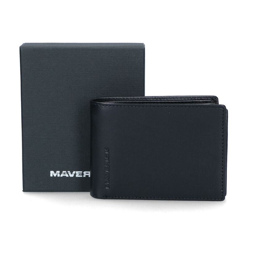 Maverick Portefeuille en Noir pour hommes (331067)