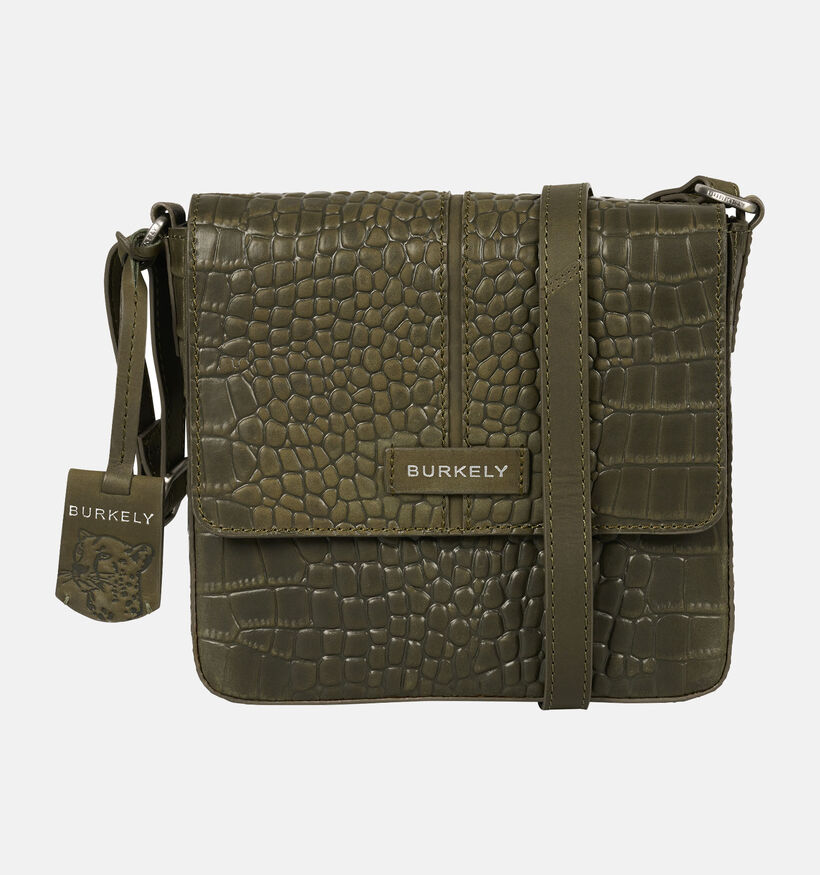 Burkely Colbie Sac porté croisé en Vert Kaki pour femmes (347976)