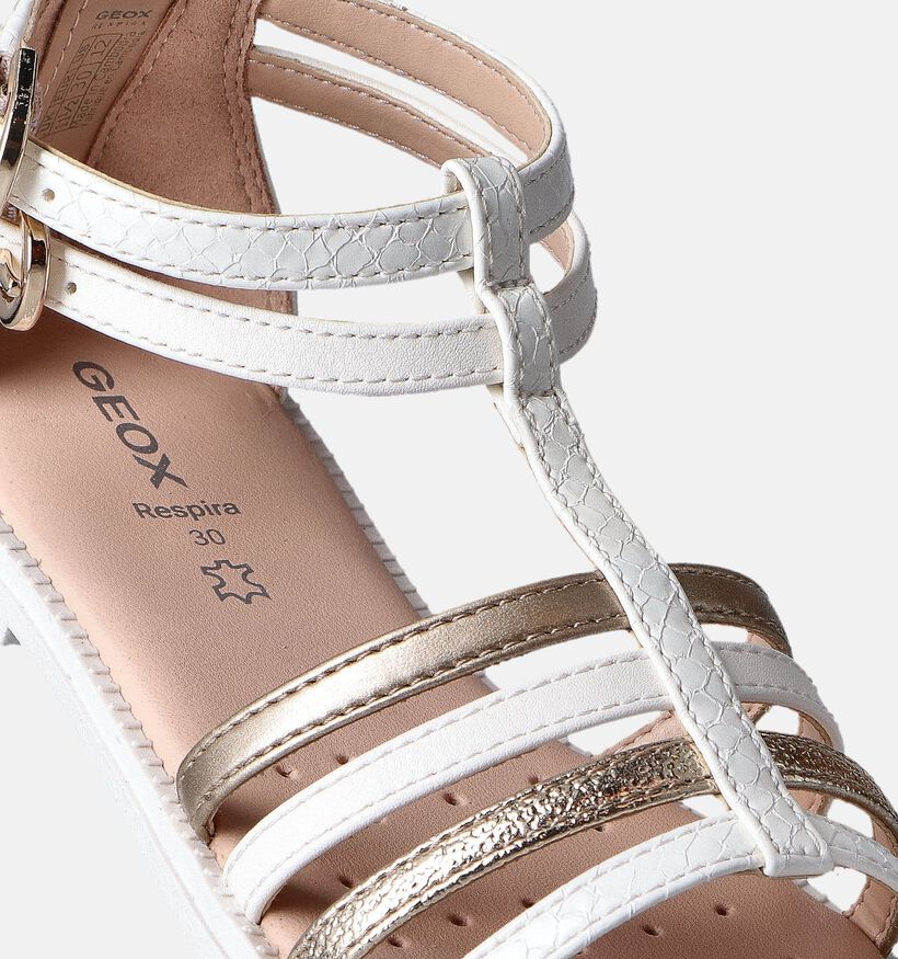 Geox Karly Witte Sandalen voor meisjes (356432)