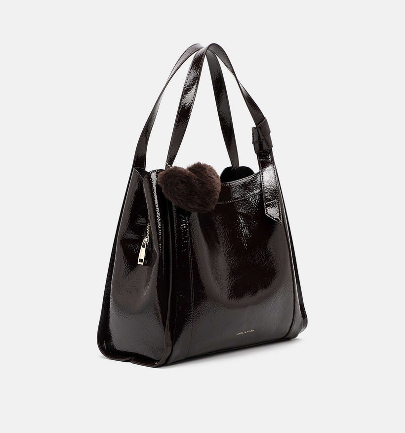 Emily & Noah Leana Sac &agrave; main en Brun fonc&eacute; pour femmes (378860)