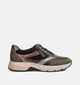 Tamaris Comfort Chaussures à lacets en Vert kaki/Noir pour femmes (360417) - pour semelles orthopédiques