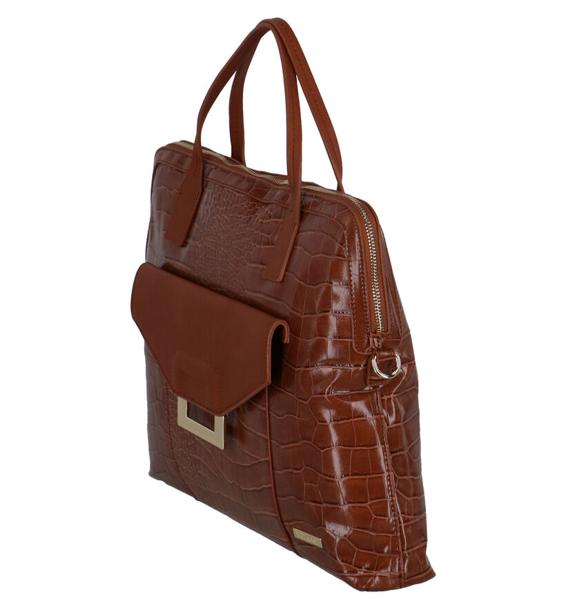 Bulaggi Cynthia Sac d'ordinateur portable en Cognac en simili cuir (262888)