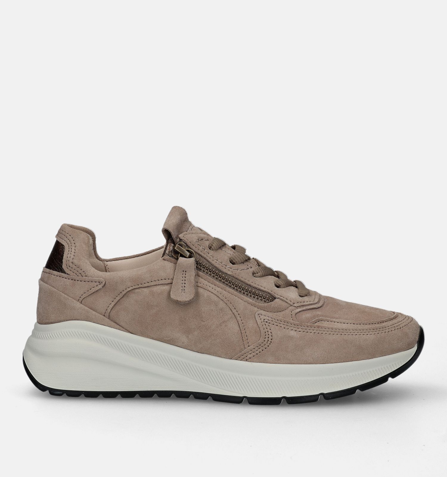 Gabor OptiFit Grijze Sneakers Dames Sneakers Online op TORFS.BE