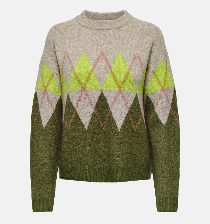 JDY Aria Groene Gebreide trui voor dames (346425)