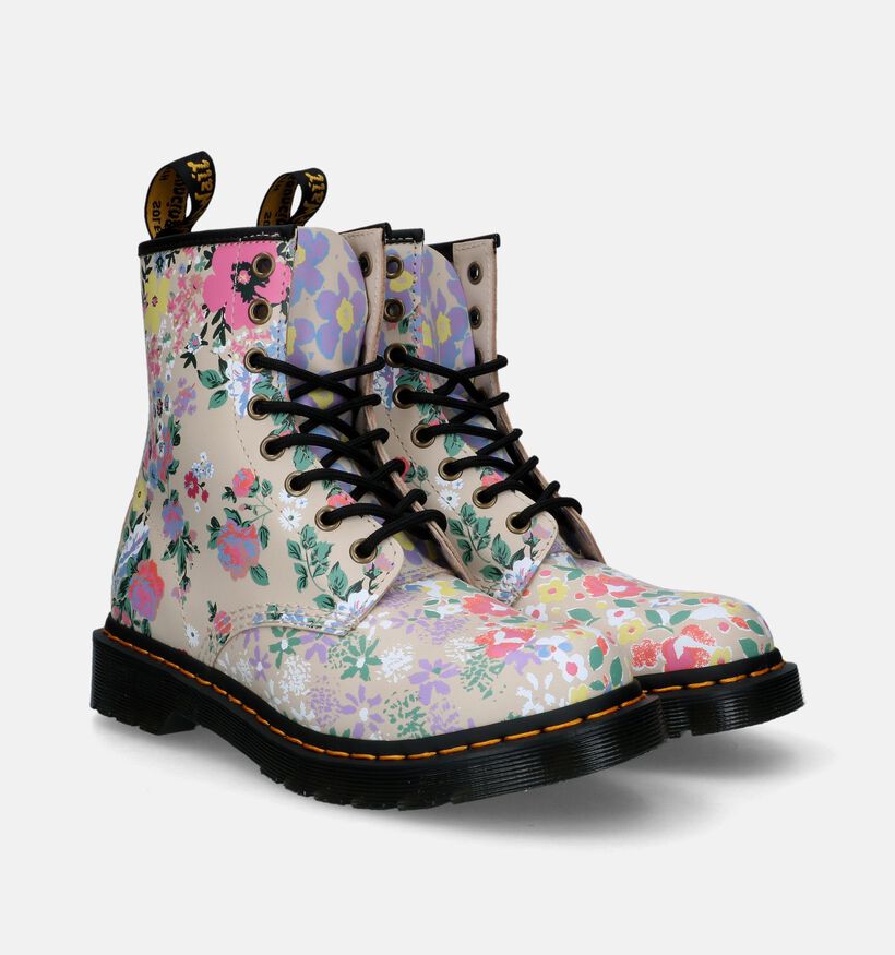 Dr. Martens 1460 Beige Boots voor dames (319232) - geschikt voor steunzolen